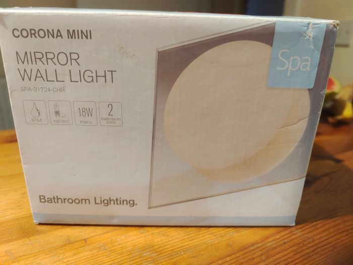 Mirror Wall Lights x2