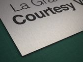 Brushed Steel Dibond Signs & Boards prints