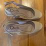 Ladies Carl Scarpa Tan Wedges Image 5