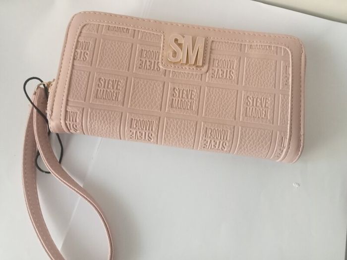 Steve Madden Zip Around Wallet New