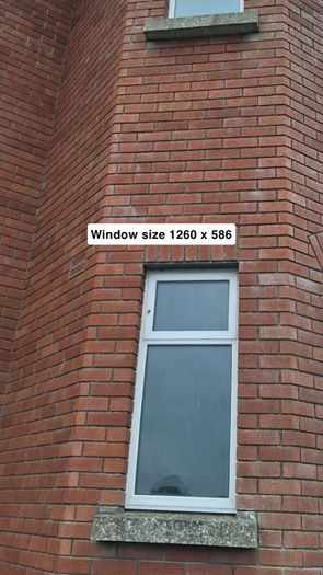 Selection of double glazing aluminium widows