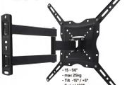 TV Wall Mount Bracket Tilt Swivel Full Motion 17-56"