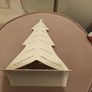 Cream metal christmas candle holder Image 2
