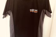 Galway Bay black and grey running tee shirt