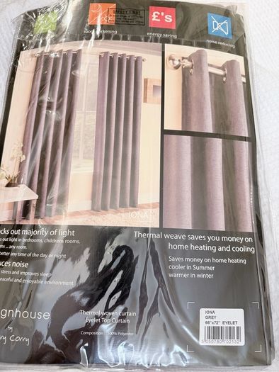 Readymade Curtains 66"x72" - two sets