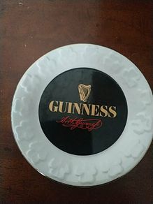 Guinness ash tray.
