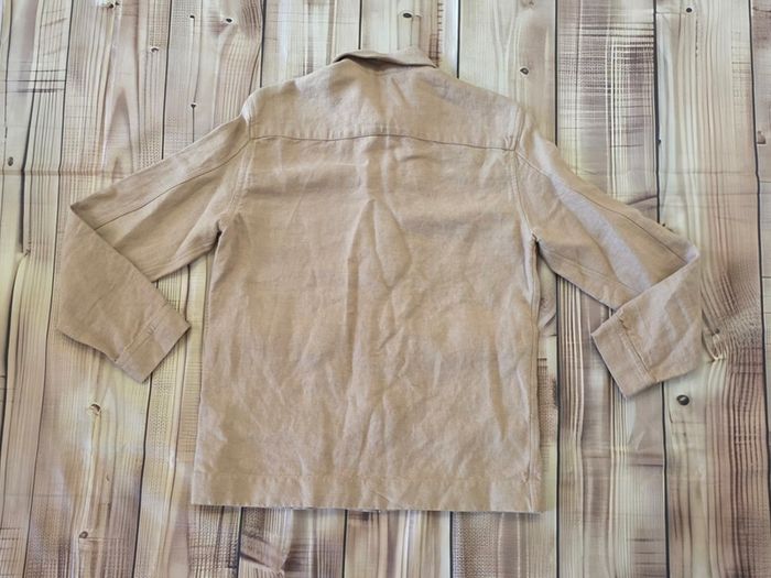 NN07 Men's Linen Cedrick Shacket Overshirt Size Medium