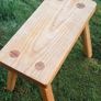cottage stool / milking stool Image 4