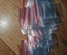 New 100x Clear Bags Baggy Grip Self Seal Resealable Zip Lock 40 x 60mm