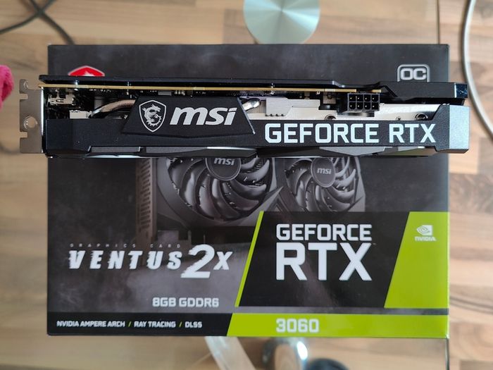 MSI RTX 3060 8GB Ventus 2X Graphics Card Like New