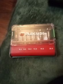 parkside counter sink 7 piece set