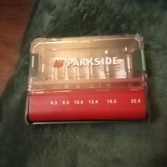 parkside counter sink 7 piece set