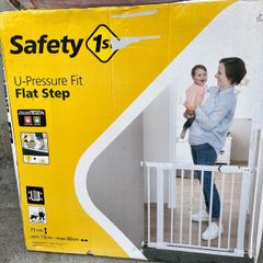 Safety 1st Flat Step Gate-White