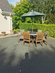Teak Outdoor Table and Chairs
