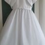 LITTLE FOLK communion dress, bolero, veil, bag, shoes, socks, gloves Sz 8 years - Rrp 450 in total Image 2