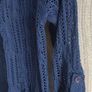 cardigan navy with hood would fit s m l Image 3