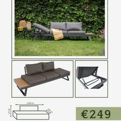 2-in-1 Functionality Lounge Bench - Only 249!