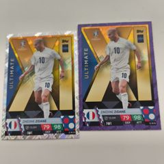 Match Attax Euro 24 Zidane Cards
