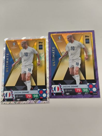 Match Attax Euro 24 Zidane Cards