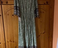 Bohemian style dress xs