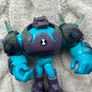 Ben 10 Omni Enhanced Shock Rock Action Figure Playmates Toys Cartoon approx 4.5"  Used Please look at the pictures Image 4