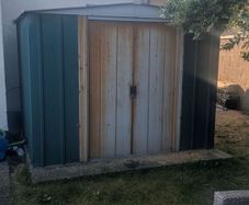 Garden shed 8ft wide x 6.5ft deep