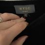 Wyse London black sequin cashmere cardigan Image 5