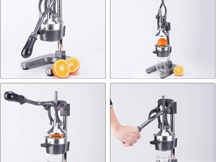 Hand Press Juicer Manual Fruit Juicer Commercial Grade Citrus Juicer Juice Squeezer Citrus Orange Lemon Pomegranate MULTIPLE COLOURS AVAILABLE, SEE PHOTOS (FREE POSTAGE)
