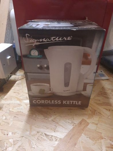 New white kettle