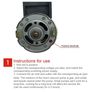 Hilitand 42W DC12V Mini Small Oilless Vacuum Pump 85KPa Low Noise Small Vibration Mini Vacuum Pump 40L/min Oilless Vacuum Pump 85KPa Image 5