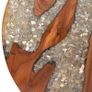 Coffee Table Teak Resin 60 cm Image 9