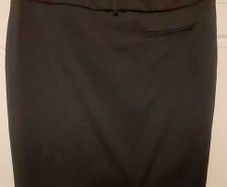 Once worn black pencil skirt