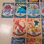 Vintage TOPPS blue label pokemon cards bundle non holo bulbasaur venusaur charmeleon charizard squirtle x 32 cards 1998 Image 5