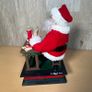 Vintage Holiday Creations Santa Claus Musical With Illuminated Candle - 1993 Image 5