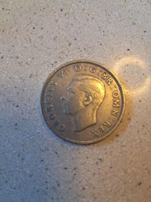 Two Shilling British coins