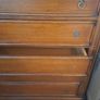 Solid Oak Tallboy Chest of Drawers  7 Drawer Unit Image 2