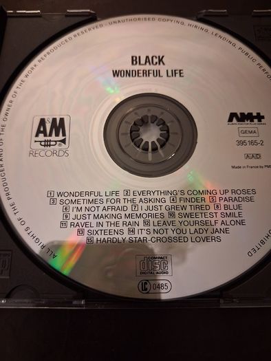 Black - Wonderful Life - 1987 - extra tracks