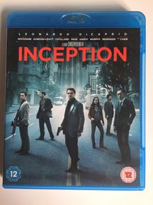 Inception (Christopher Nolan Film) [2010] Leonardo Dicaprio, Ken Watanabe, Joseph Gordon-Levitt, Marion Cotillard, Elliot Page, Tom Hardy, Cillian Murphy, Tom Berenger, Dileep Rao & Michael Caine [2xBlu-Ray Movie] Academy Award Winner