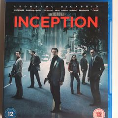 Inception (Christopher Nolan Film) [2010] Leonardo Dicaprio, Ken Watanabe, Joseph Gordon-Levitt, Marion Cotillard, Elliot Page, Tom Hardy, Cillian Murphy, Tom Berenger, Dileep Rao & Michael Caine [2xBlu-Ray Movie] Academy Award Winner