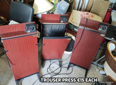 Vintage Trouser Press, sold separately (25165)