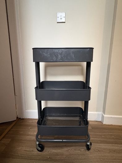 3 Tier Storage Trolley with Wheels