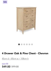chest of drawers