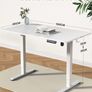 Electric Standing Desk Height Adjustable 100 x 60cm, Sit Stand Desk Image 7