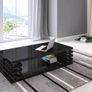 Shelf Coffee Table Matte High Gloss Unique Coffee Table Modern Coffee Table Image 4