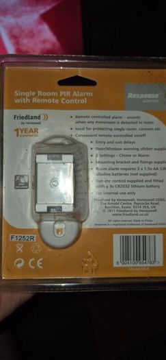 alarm for room/garage/shed
