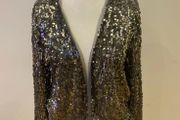 Abercrombie &amp; Fitch sequin jacket size 10