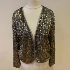 Abercrombie & Fitch sequin jacket size 10