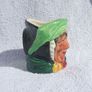 ROYAL DOULTON (D6045) - a vintage miniature character jug of Sairey Gamp (c.1940's). An early issue, scarcer thus. Image 3