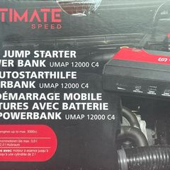 Ultimate Speed Portable Jump Starter With Power Bank Brand New