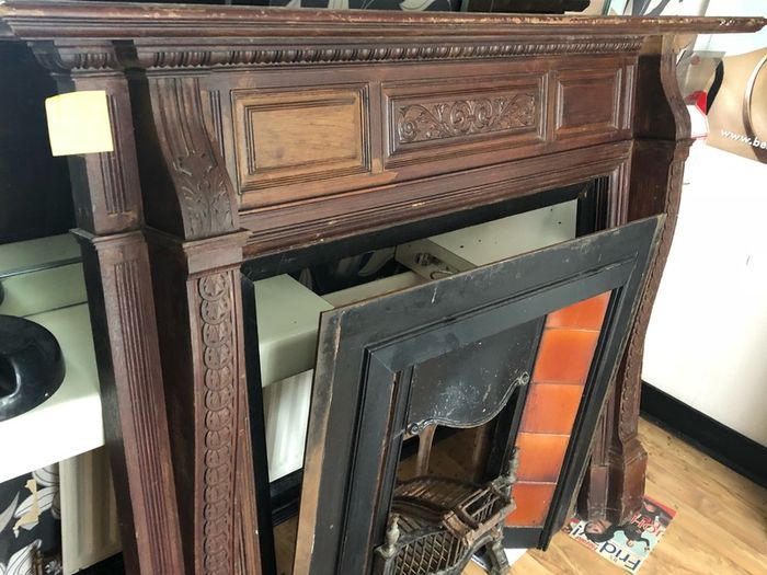 Bargain antique Georgian fireplace